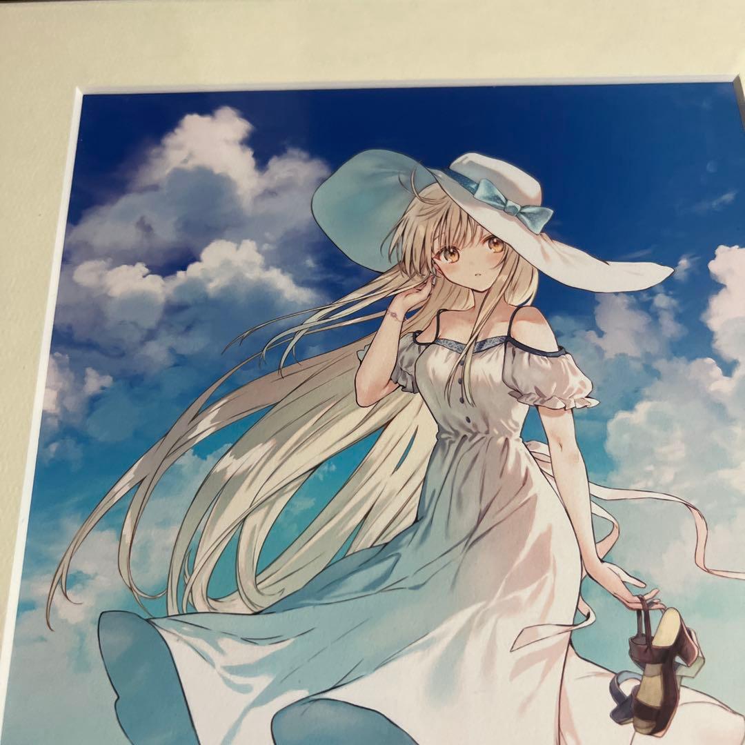 お隣の天使様にいつの間にか駄目人間にされていた件 椎名真昼 書き下ろし複製原画