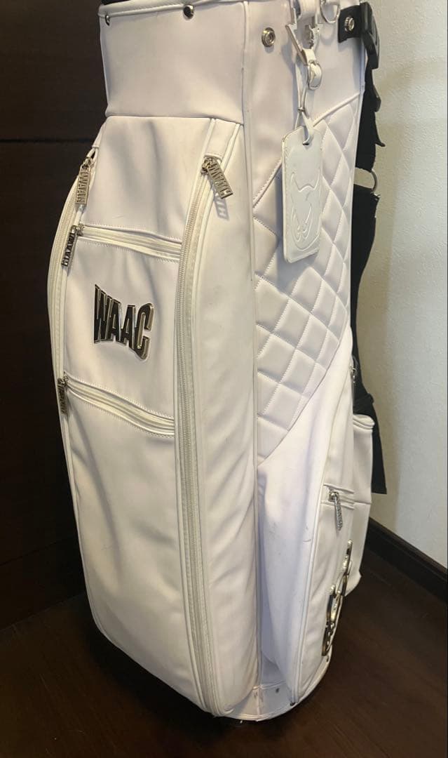 WAACワックPUマットレザーキャディバッグ【カバーなし】