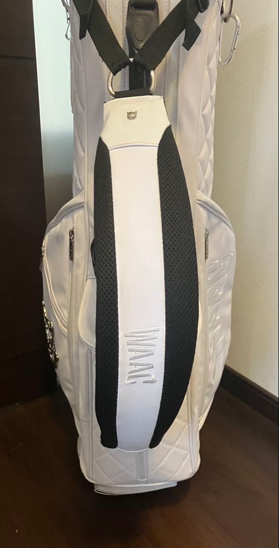 WAACワックPUマットレザーキャディバッグ【カバーなし】