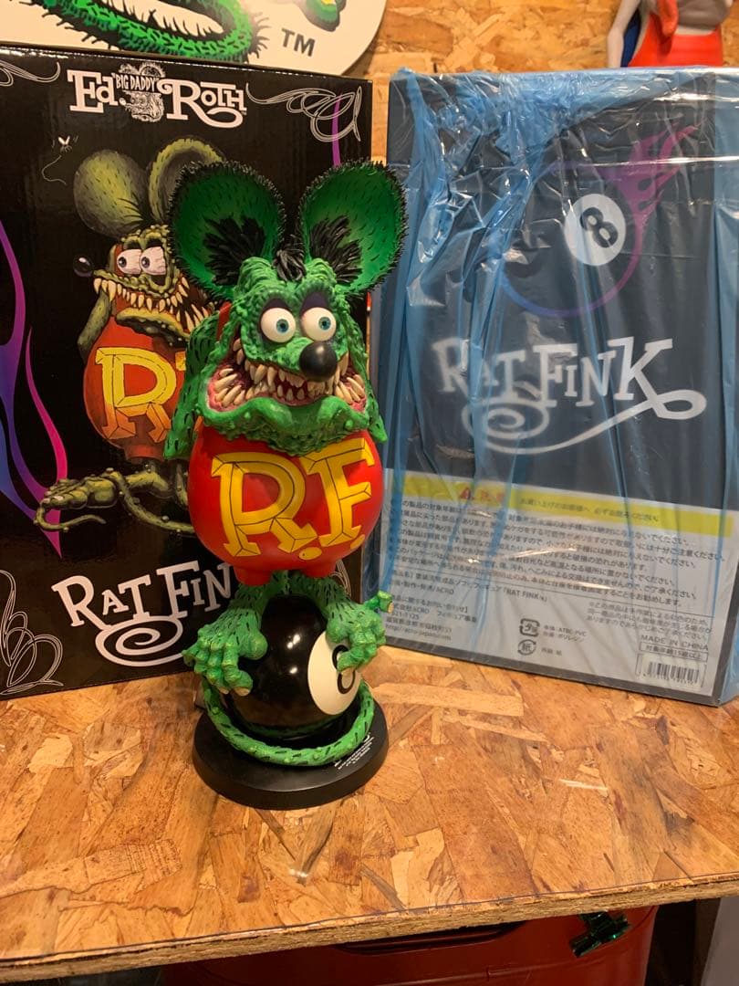 Ed Roth RAT FINK ラットフィンク 8ボール エディション