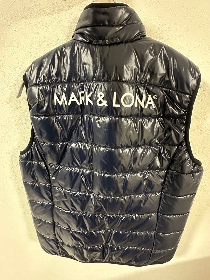 MARK＆LONA メンズ リバーシブルダウンベスト