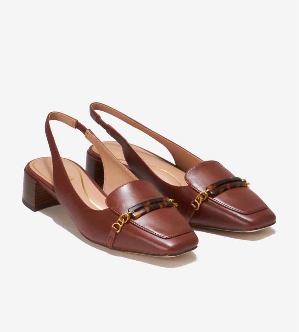 お値下げ！コールハーン　バックストラップパンプス