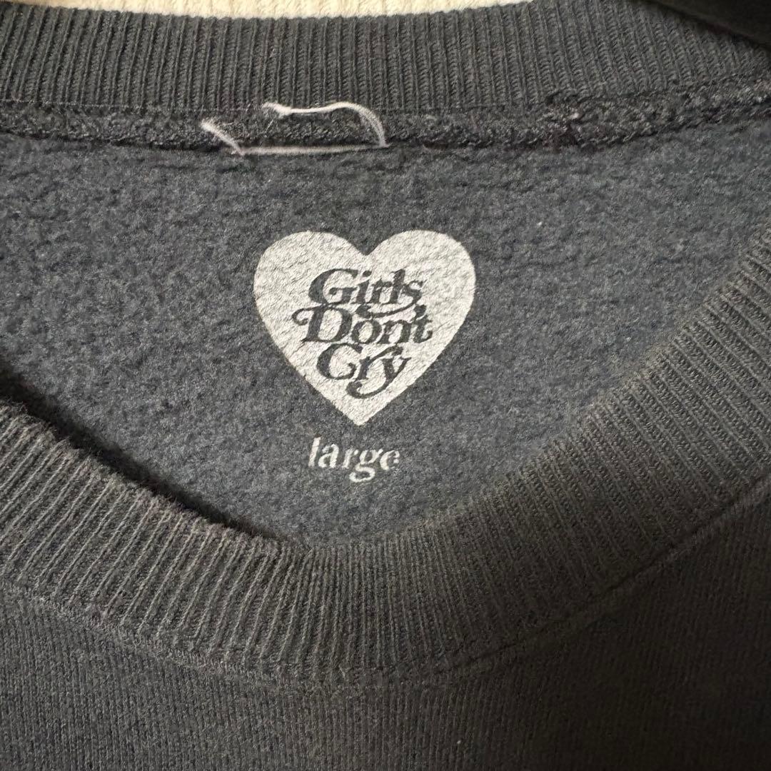 Girls Don’t Cry × Gareering スウェット ブラック