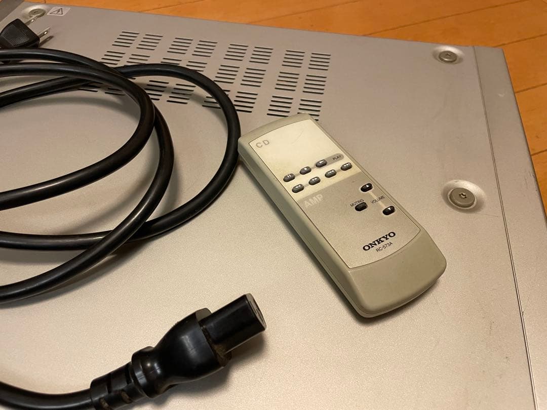 ONKYO アンプ RCA端子多数 リモコン付き