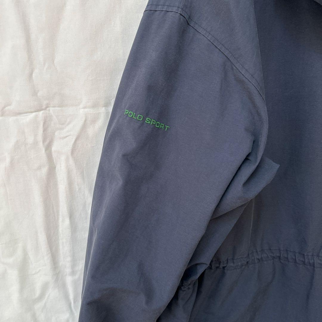 ポロスポーツ　マウンテンジャケット　ネイビー　フリース　XL