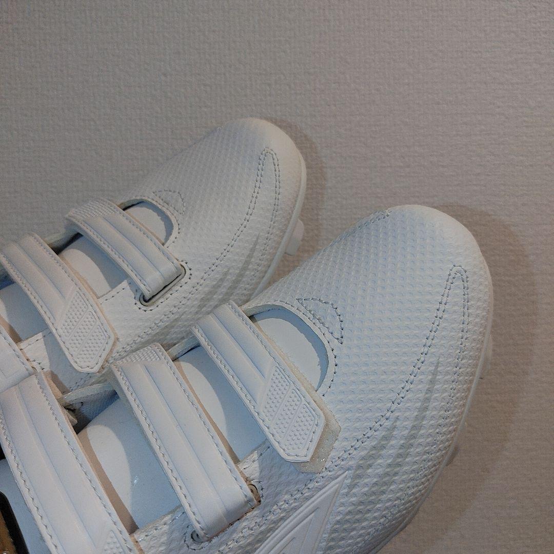 SSK　プロエッジ　28.5センチ　ポイント　スパイク　ホワイト　野球