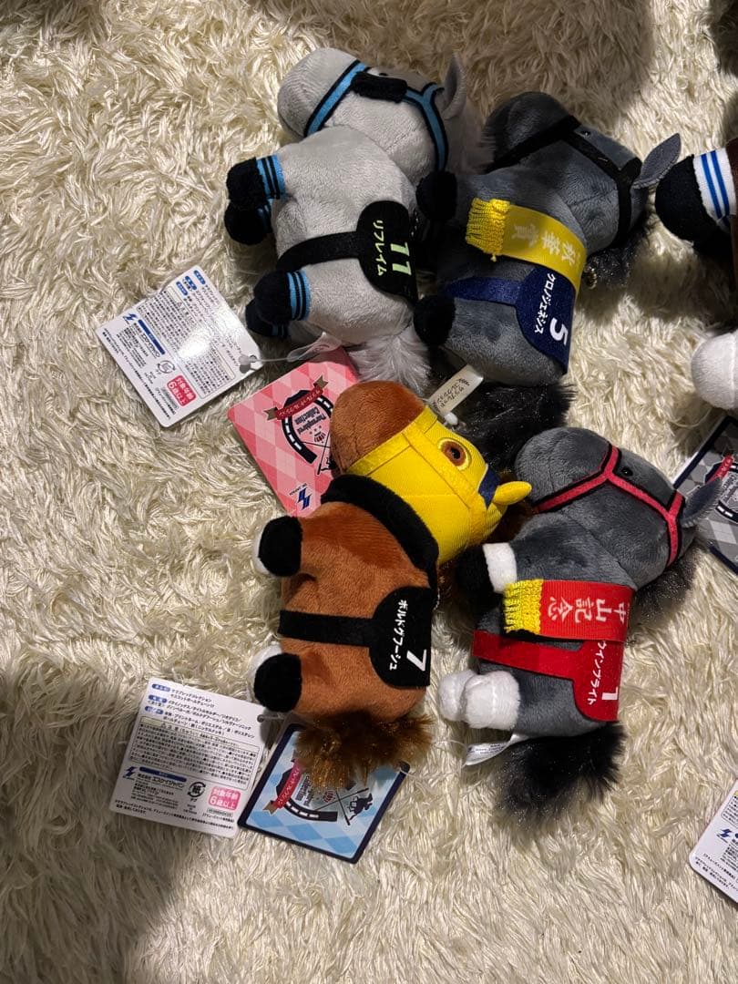 サラブレッドコレクション　競馬 ぬいぐるみ馬 まとめ売り