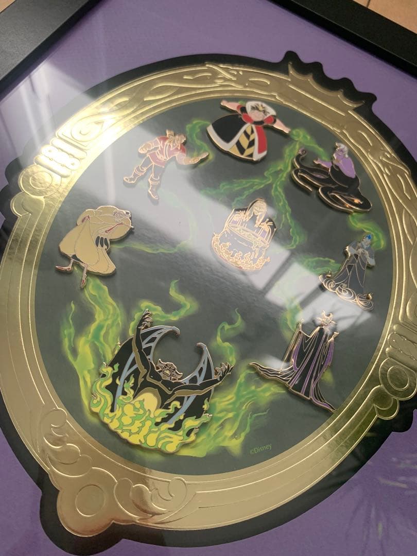 海外 ディズニー 限定　リミテッドエディション　ヴィランズ  ピンバッジ セット