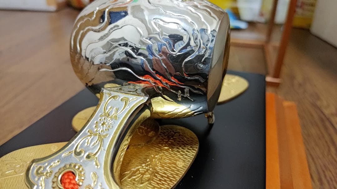 武比古作 銀製 小判古鎚 2.3号