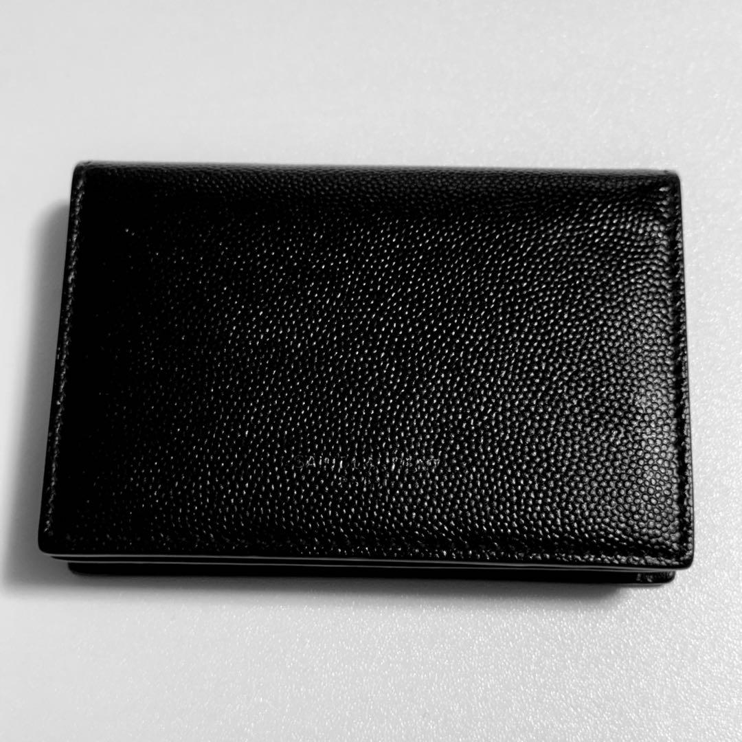 SAINT LAURENT ブラック名刺入れ