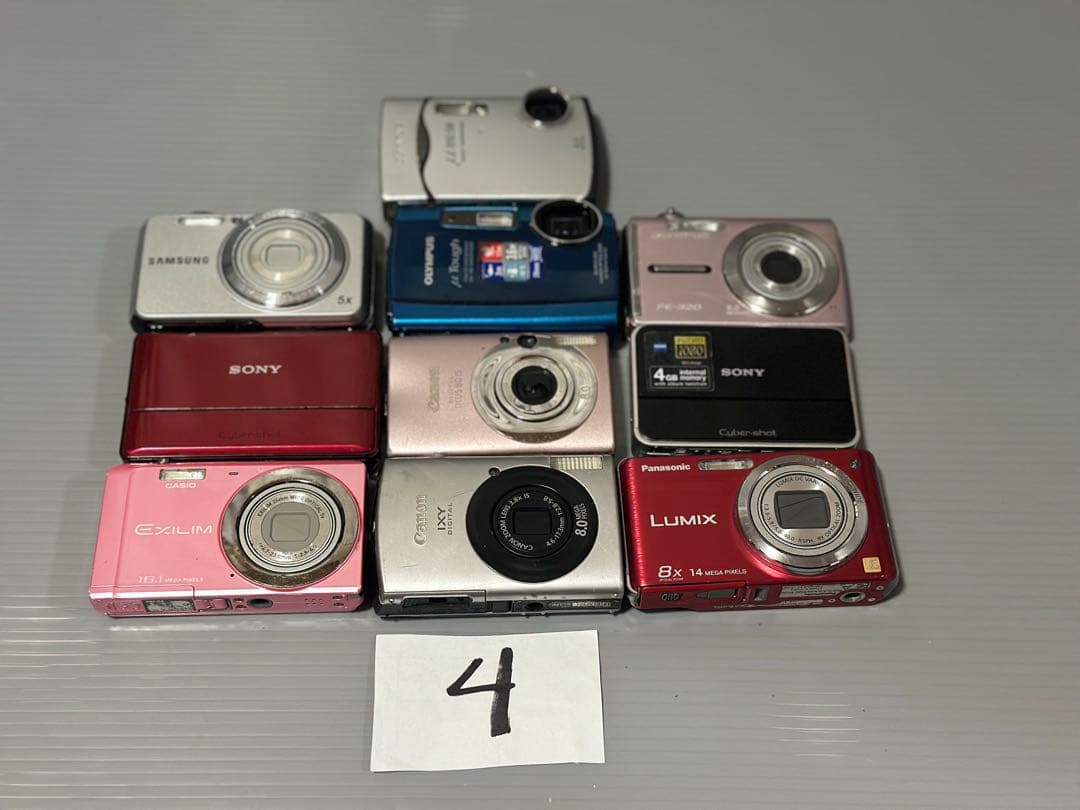 10台 デジカメラ まとめ【動作未確認ジャンク扱】④