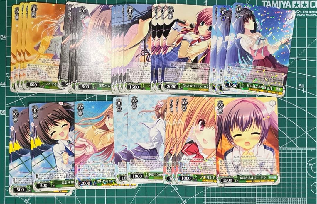 ヴァイスシュバルツ　D.C. ダ・カーポ　ストブ扉　 デッキ　パーツ大量　引退品