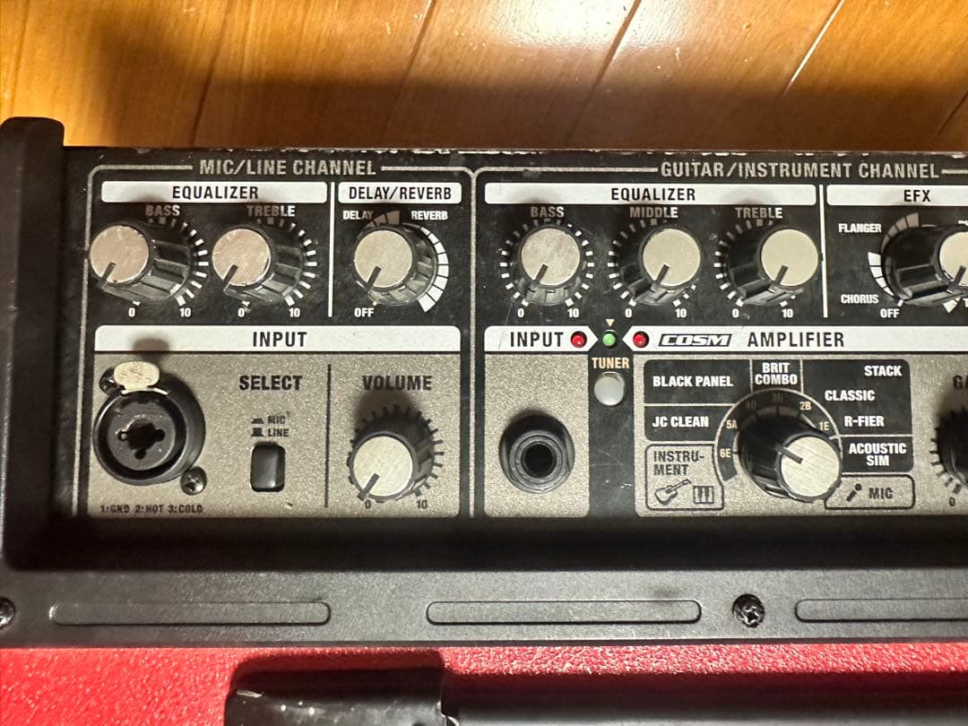 CUBE Street RED レッド　路上ライブ向けアンプ