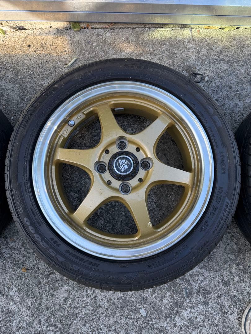165/55R14 4穴　タイヤホイールセット