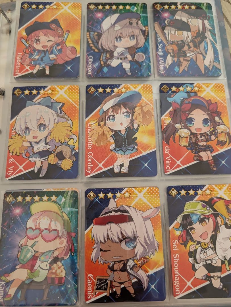 野球カード　fgo　Quick　コンプリートまとめ売り