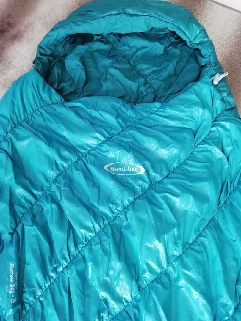 mont-bell　モンベル　 シュラフ　スーパースパイラル　バロウバッグ　♯3