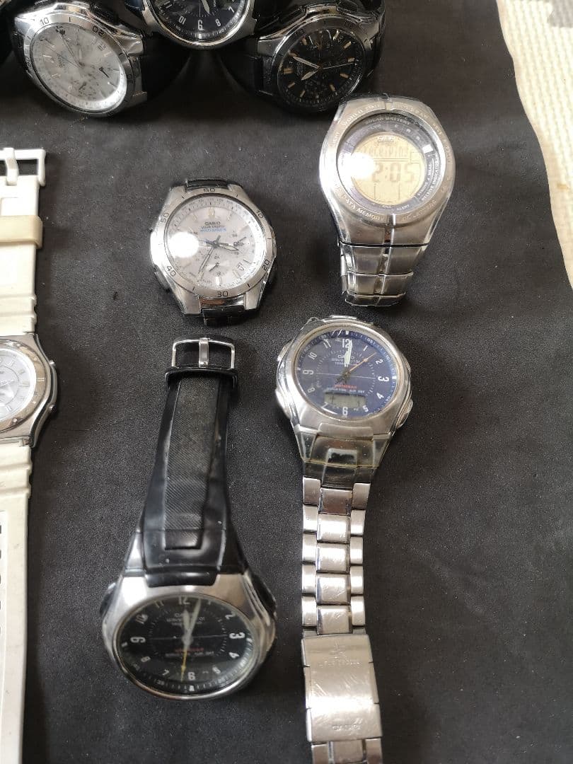 CASIO SOLAR 腕時計まとめ売り21個