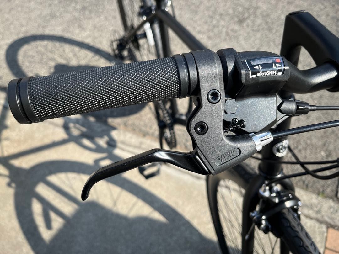 【新車】　クロスバイク　backpacker.snake マットブラック