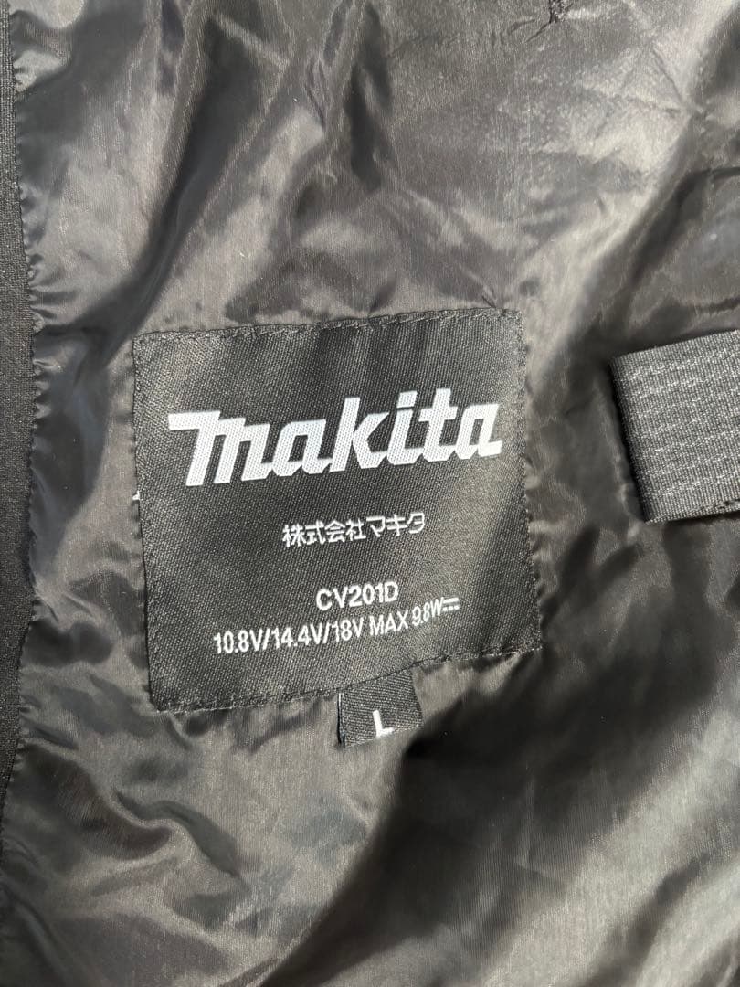 マキタ　暖房　ベスト　ホルダー付き