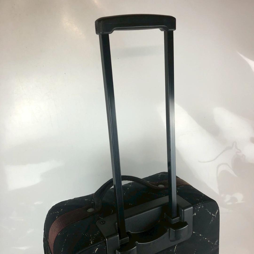 CHANEL シャネル トラベルライン キャリーケース キルティング ブラック