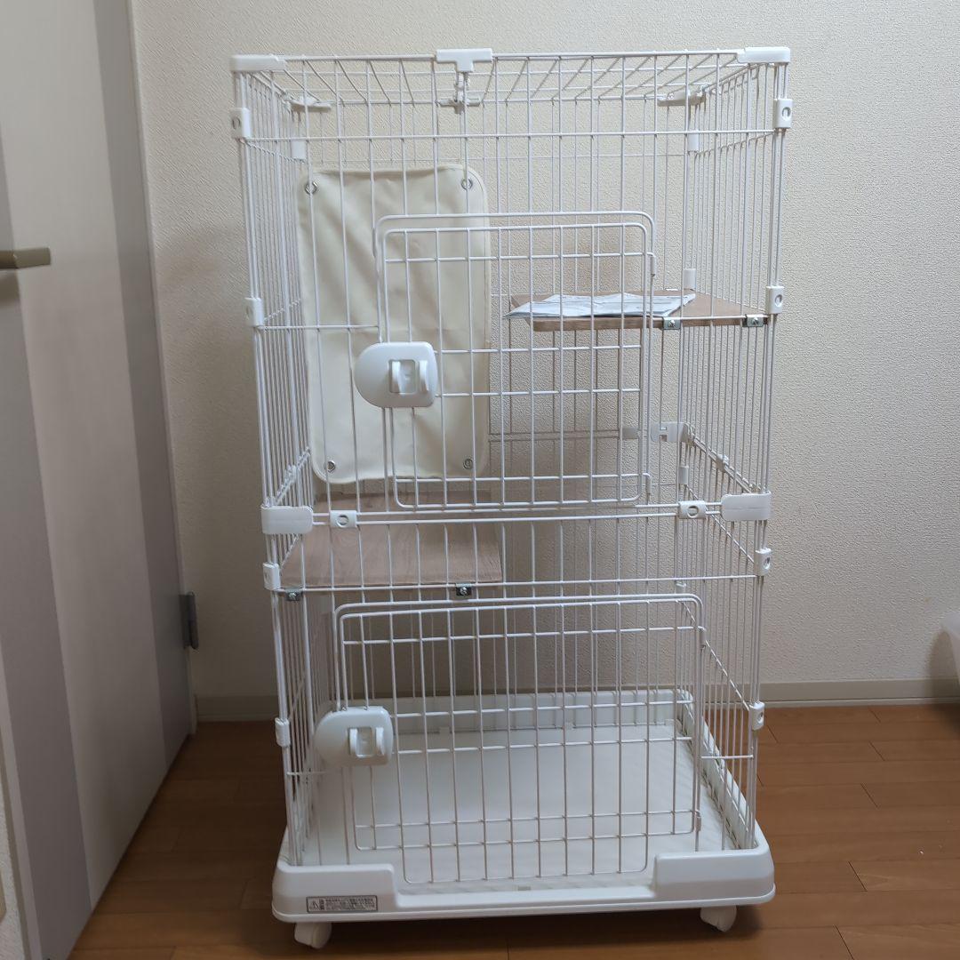 アイリスオーヤマ　ミニキャットケージ ハンモック付き　PMCC-115H