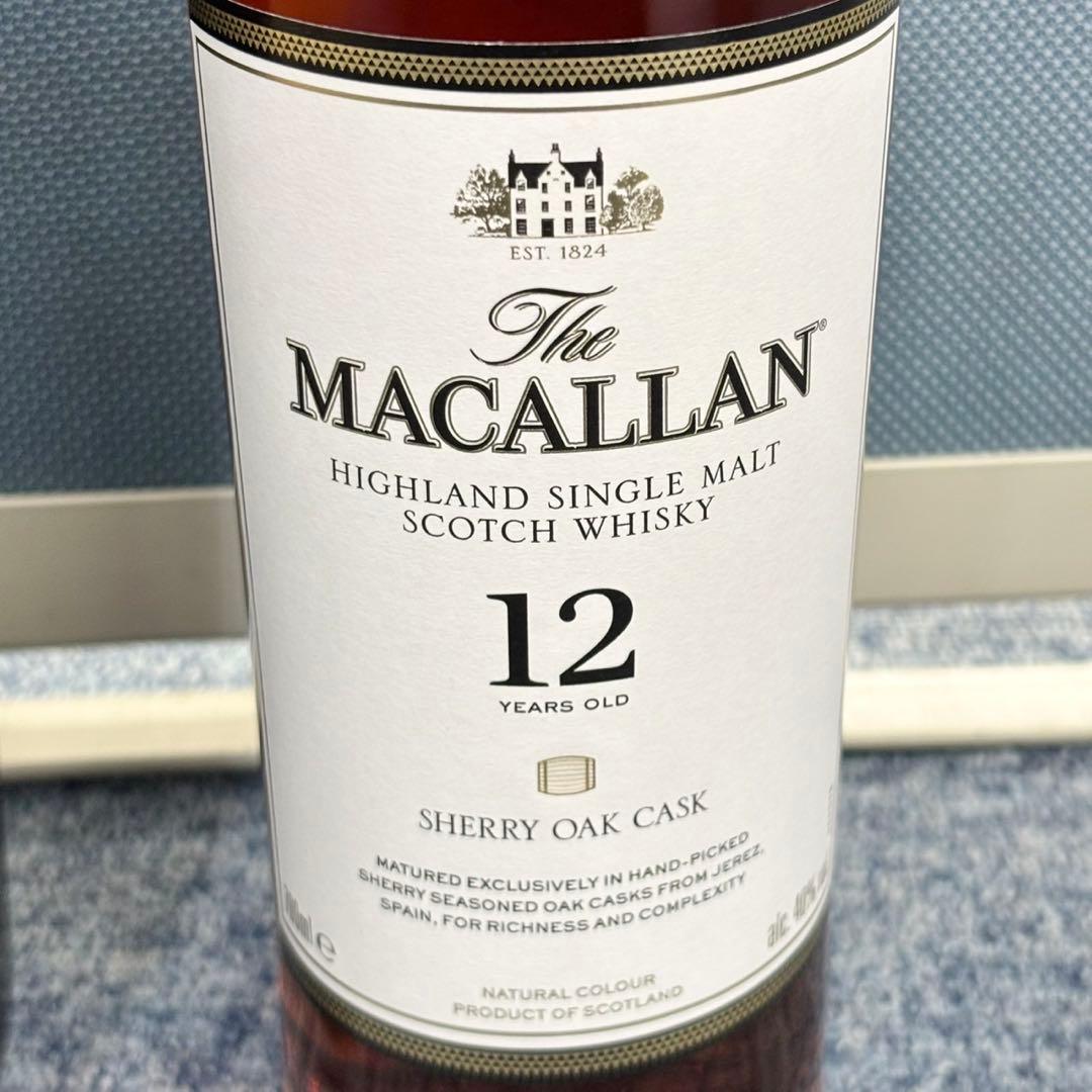 ザ マッカラン 12年 シェリーオーク 700ml 40% 1445