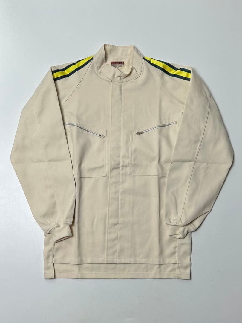 80's deadstock ベージュ　レーシングジャケット　レーシングスーツ