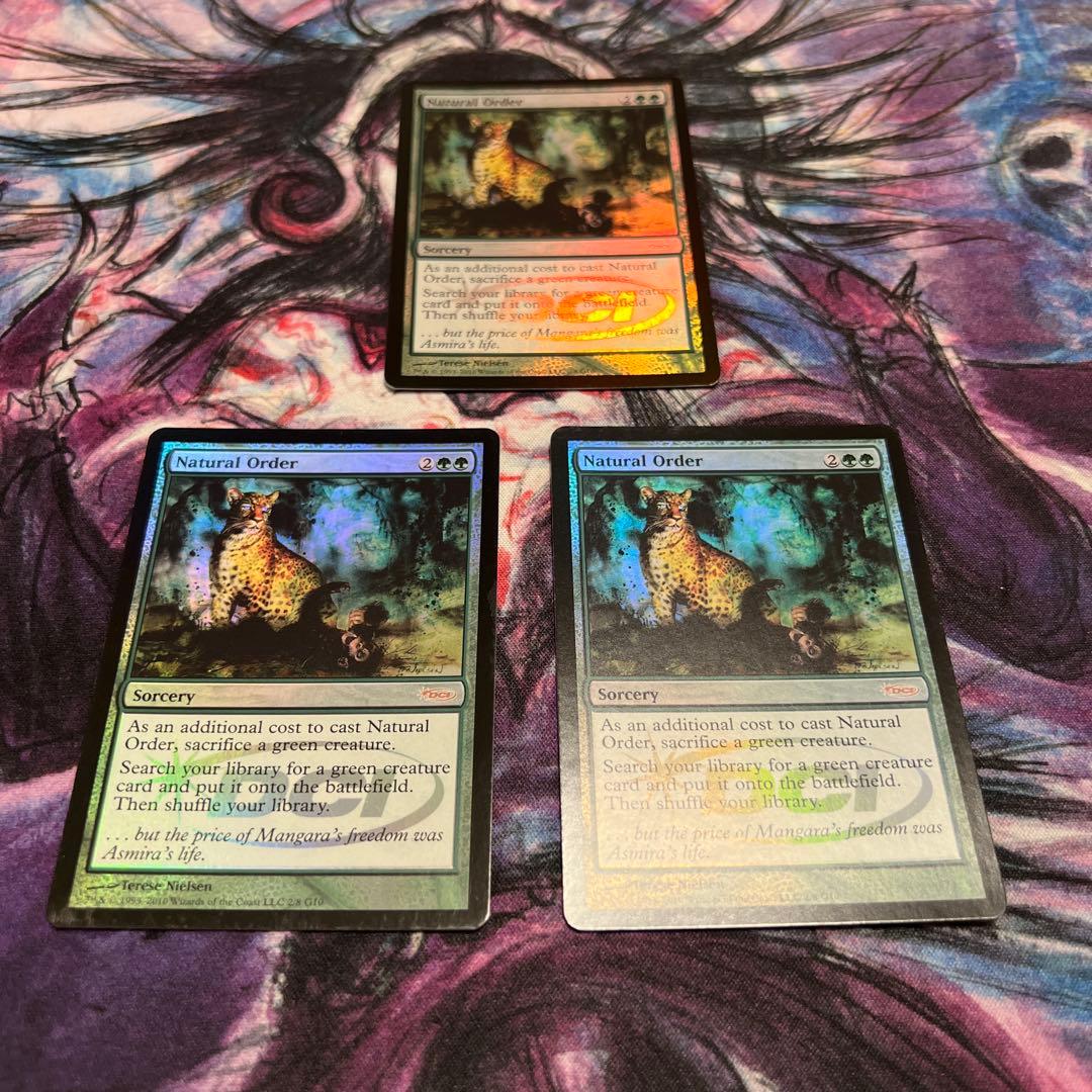 自然の秩序　英語版　foil 3枚