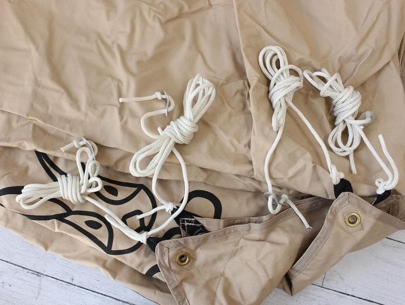 DOD ALL RIGHT TARP ヘーキサタープ TT5-582-TN