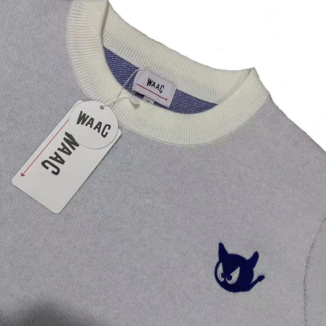 新品WAACゴルフメンズニットMサイズ