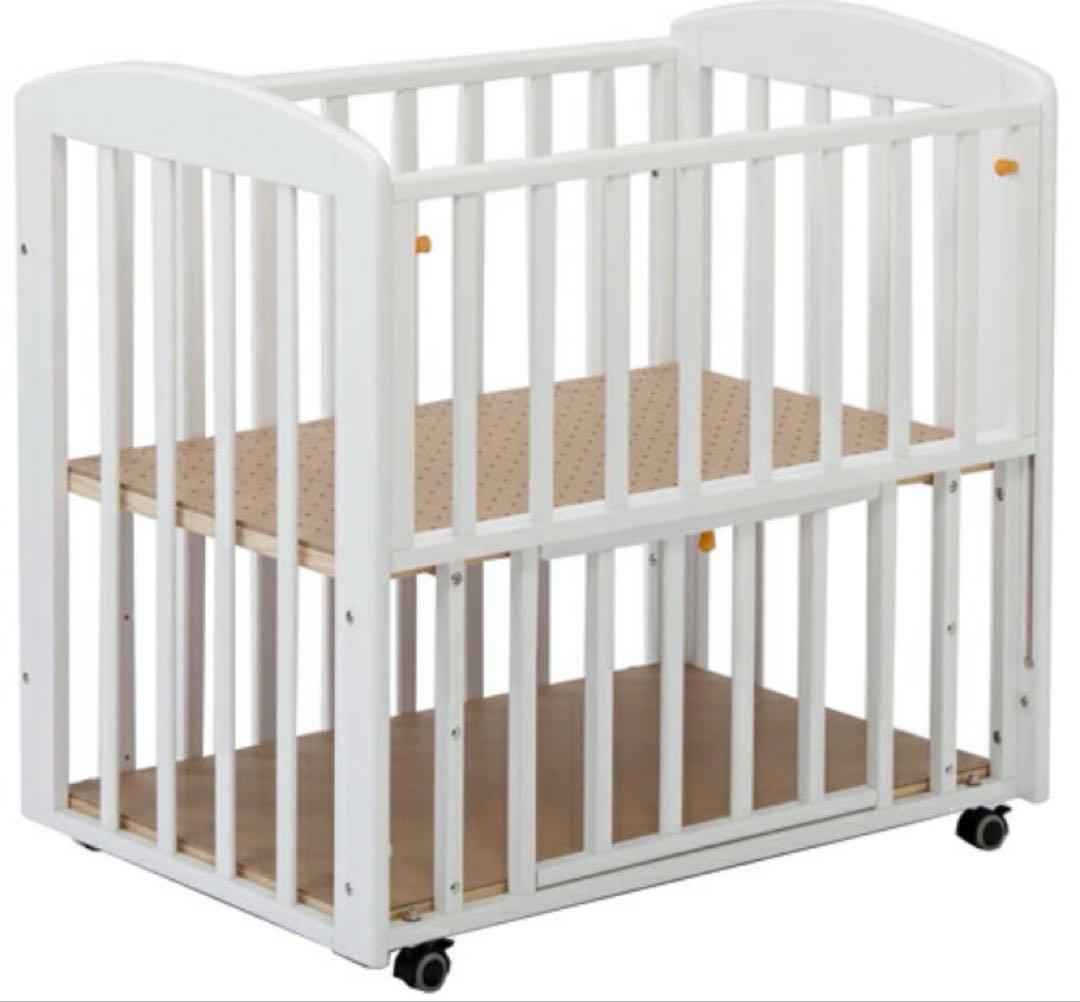 KATOJI ミニベビーベッド　ホワイト