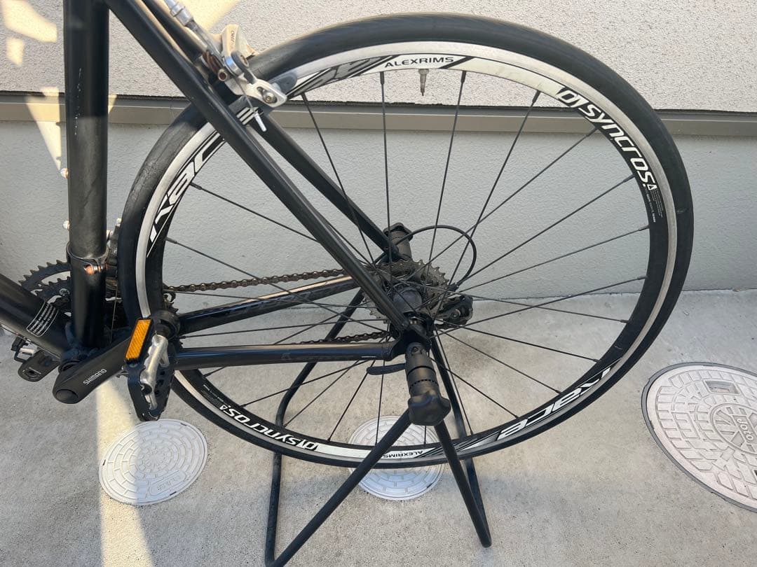 自転車　クロスバイク　黒scott スコット