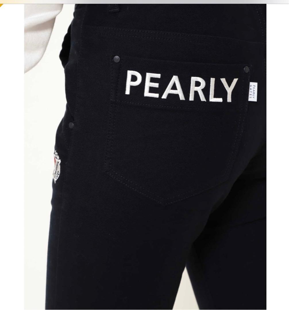 PG♡黒バック刺繍モールスキンストレッチパンツ00