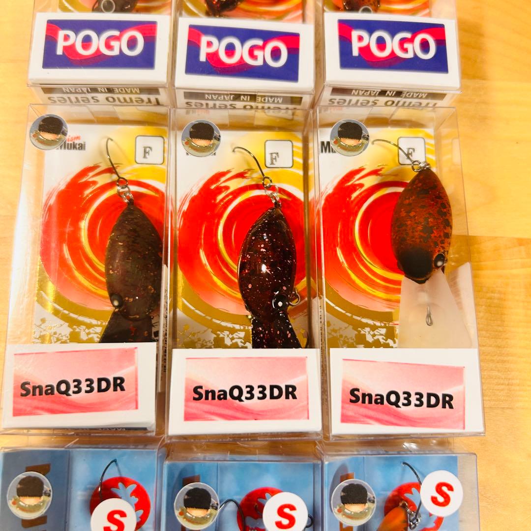 新品 ムカイ シャチホコ 28S スナック33DRポゴHS 隠キャコラボ 3色