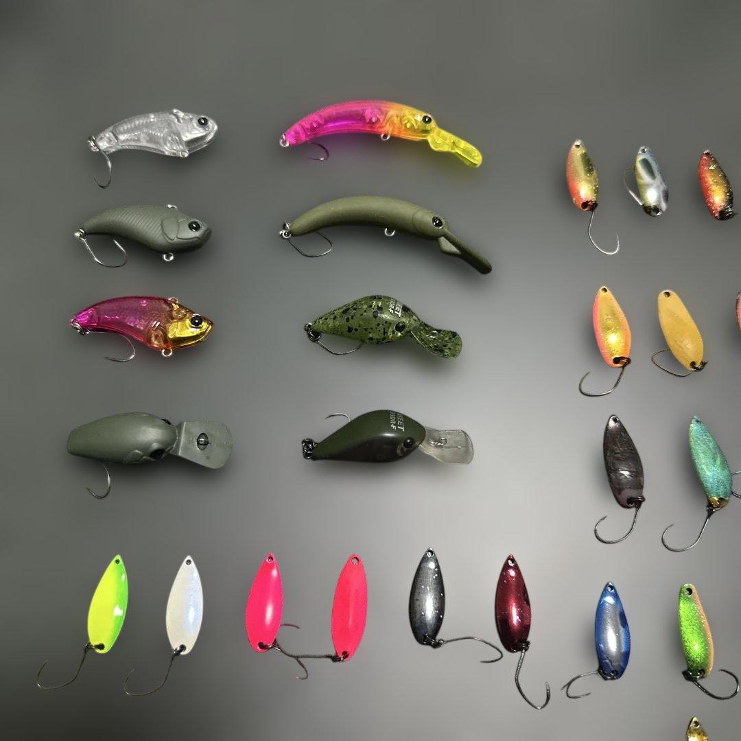 う*ん様 エリアトラウト スプーン クランク バイブレーション ニョロ系 破格セ