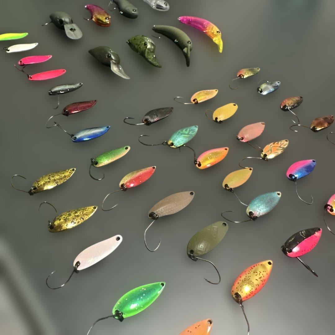 う*ん様 エリアトラウト スプーン クランク バイブレーション ニョロ系 破格セ