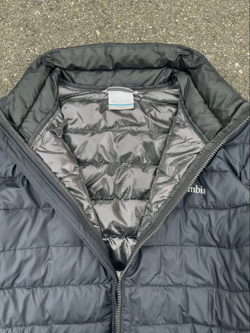s*p様 Columbia ダウン　オムニヒート　ドローコード　 y2k シティ