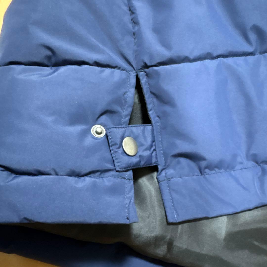 【美品】ルースイソンブラ　サッカーベンチコート150-160 ネイビー紺