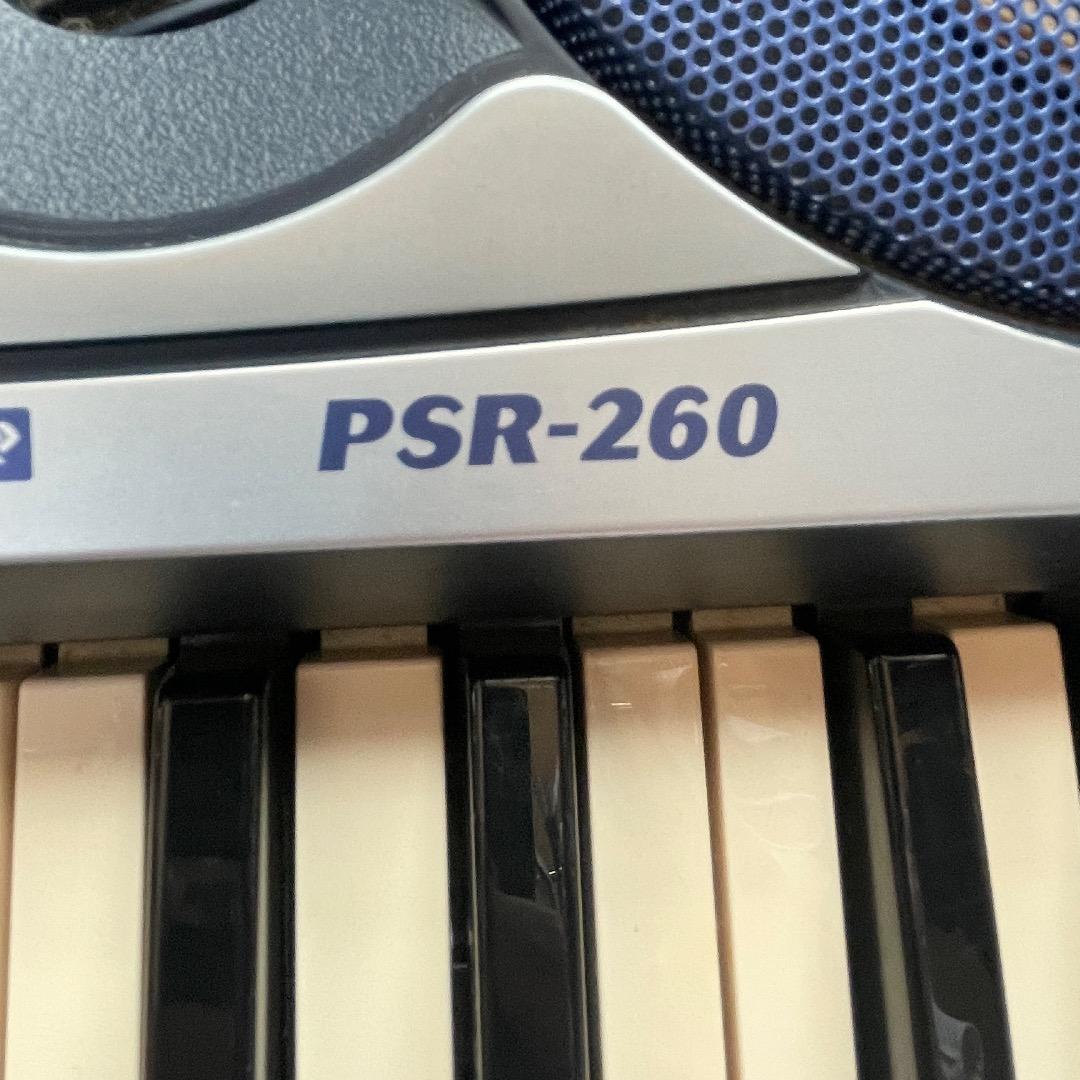 YAMAHA PSR-260 61鍵盤 MIDIキーボード 電子ピアノ 動作品