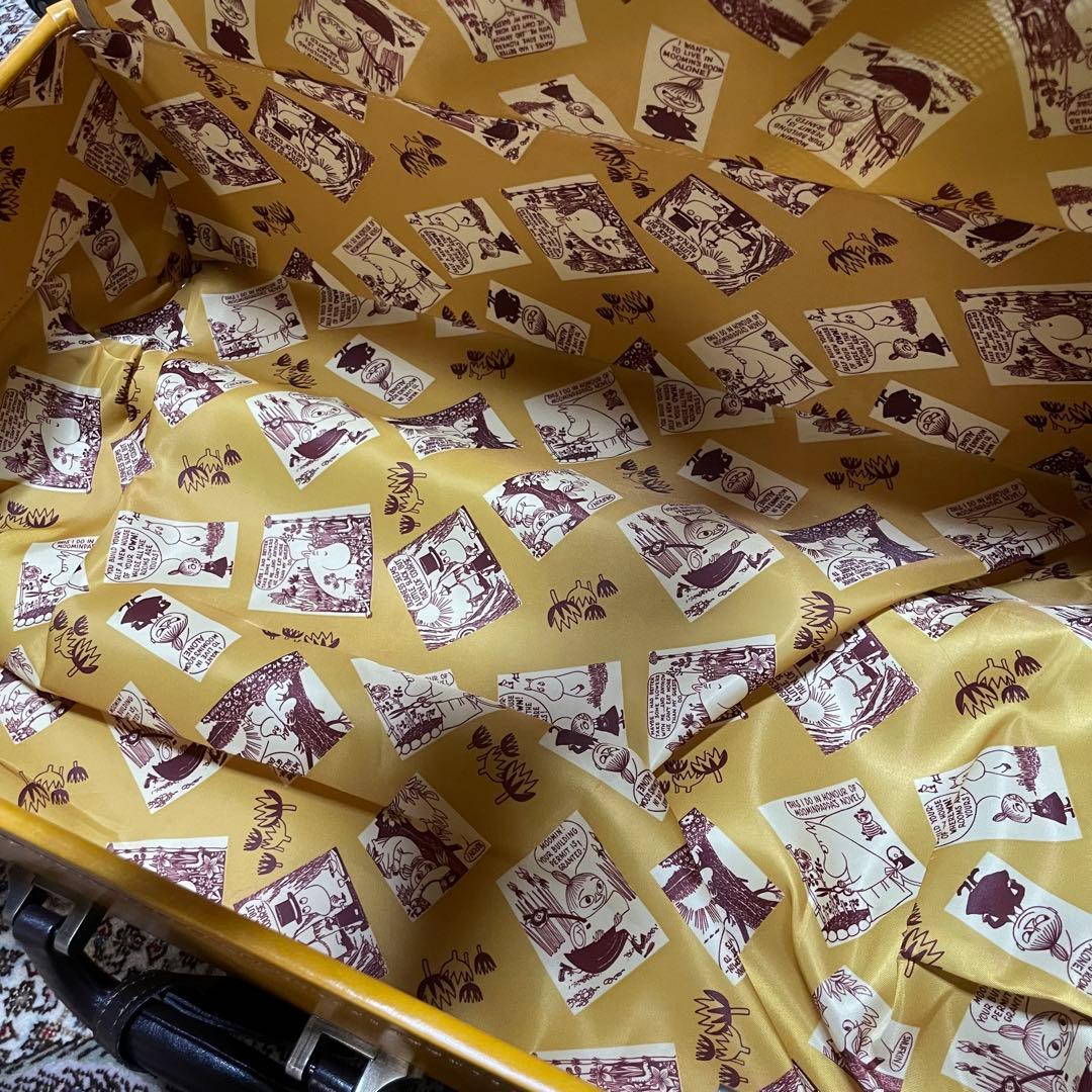 リトルミイ　ムーミン　キャリーケース　スーツケース 廃盤品　希少 35L 黄色