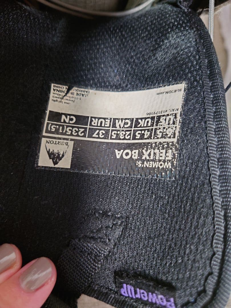 BURTON Felix スノーボード ブーツ BOA 23.5cm