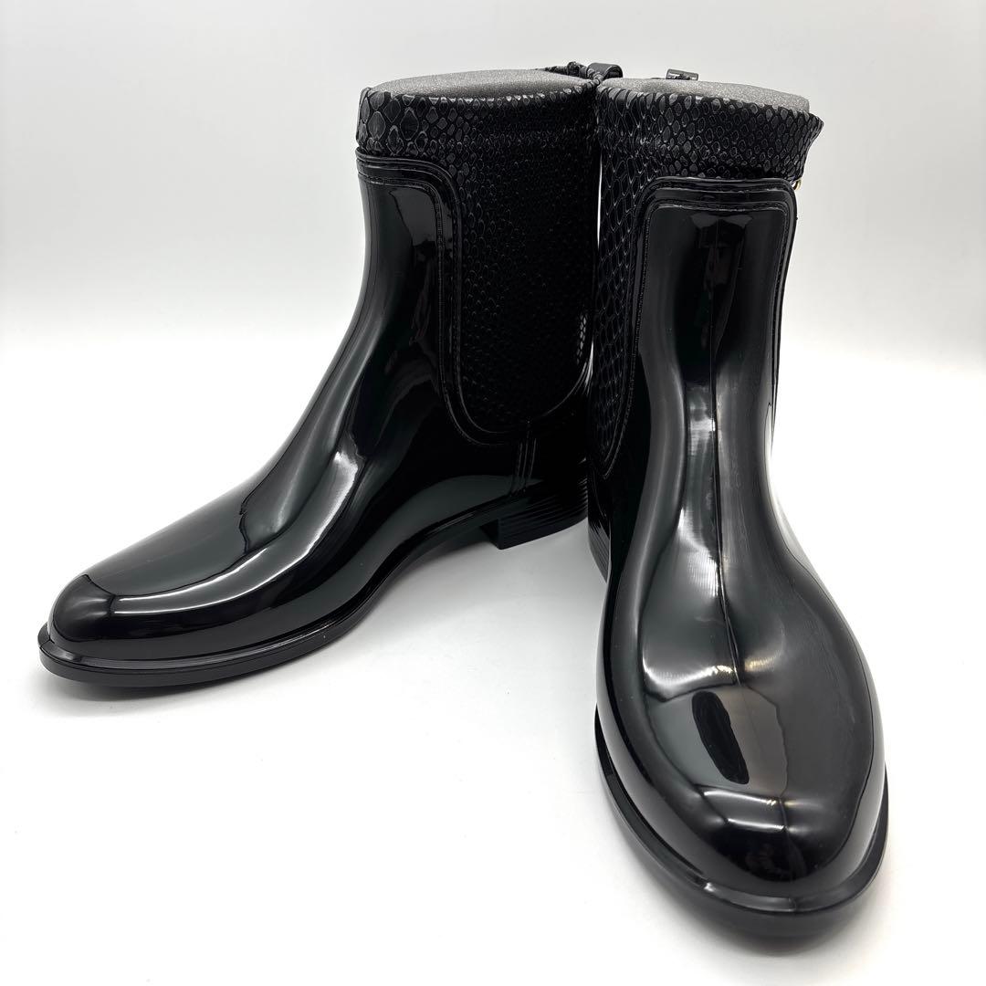 【完全未使用品】igor レインシューズ スペイン製39（25cm）ブラック箱