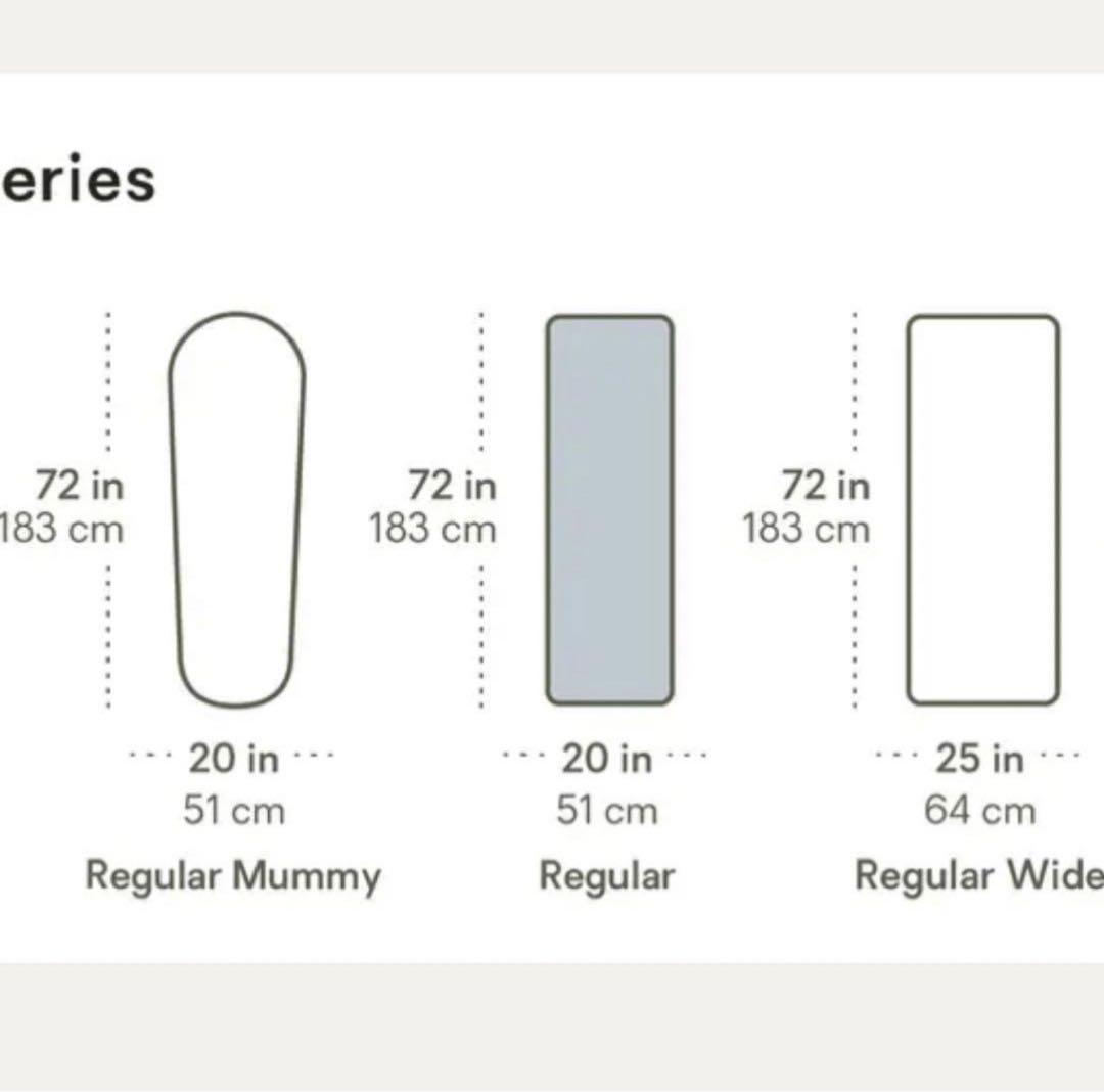 アウトドア寝具 NEMO TENSOR ALL SEASON REGULAR