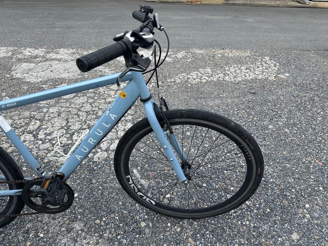 AURULA クロスバイク 26インチ ライトブルー