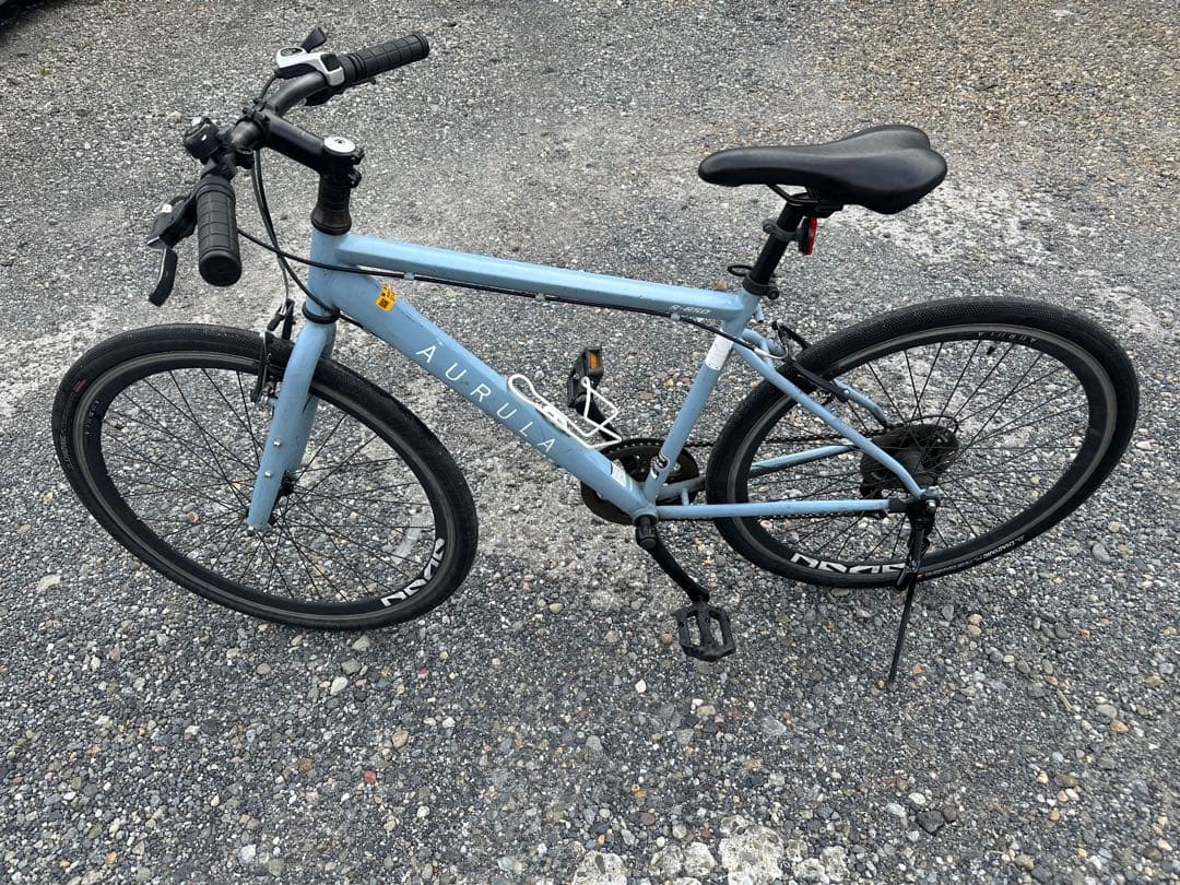 AURULA クロスバイク 26インチ ライトブルー