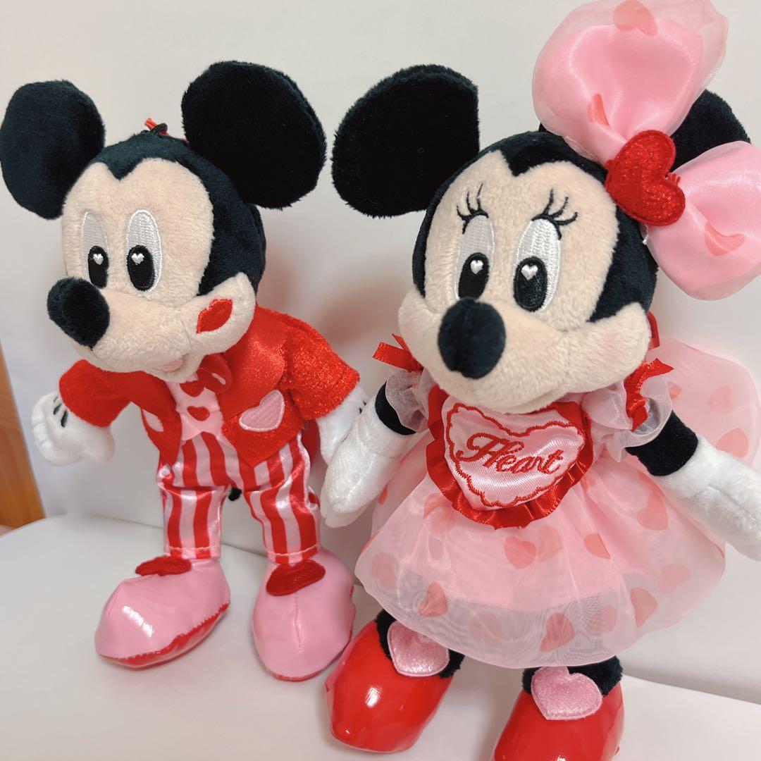 【最終価格】ディズニーストア ミニー ミッキー バレンタイン キーチェーン