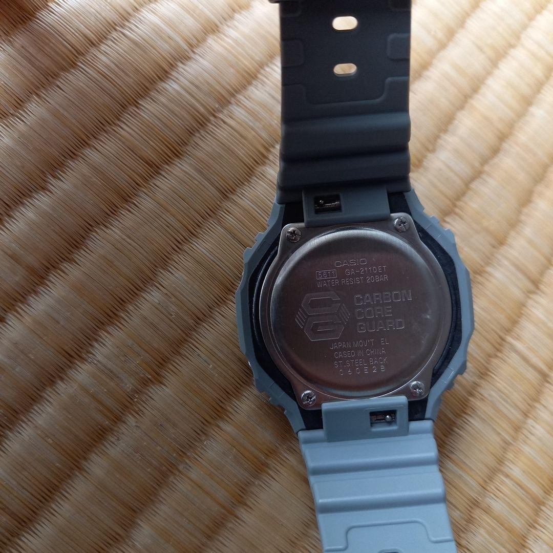 ジーショック　GA-2110ET-8A　カシオーク　電池新品　極美品