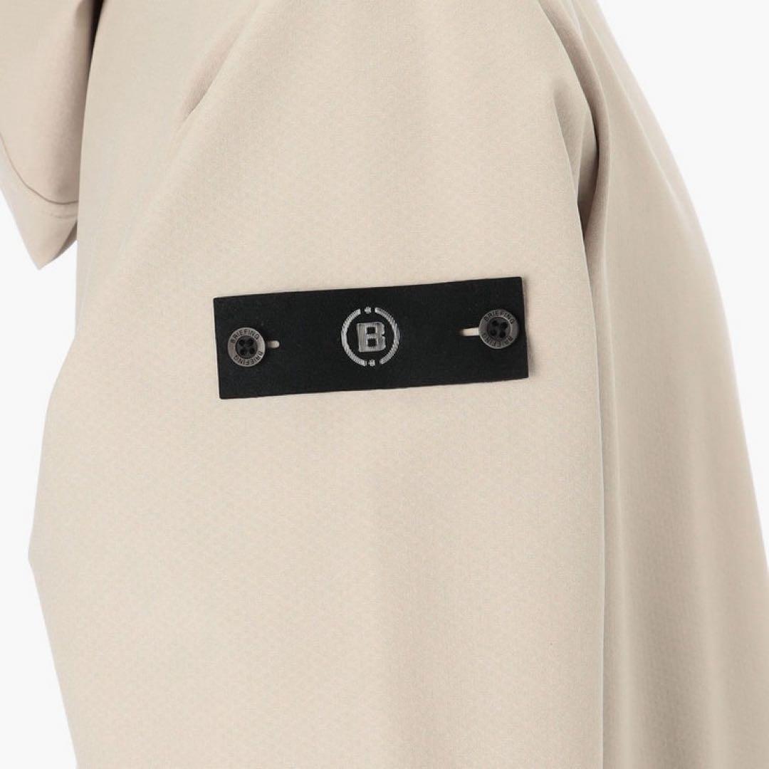 【今期新作タグ付き】 完売品BRIEFING メンズ フーディー ベージュ L