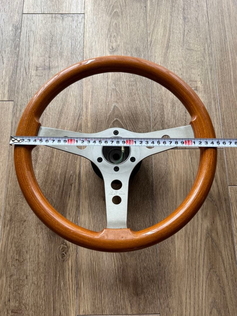 ✨昭和レトロOBA製ウッドハンドル⛽️トヨタ純正付