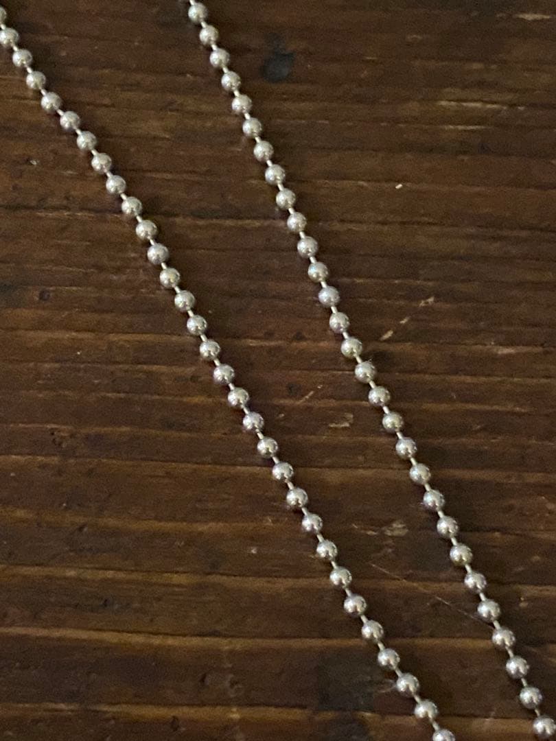 ヴィンテージ Esso マスコット ネックレス Silver 925チェーン